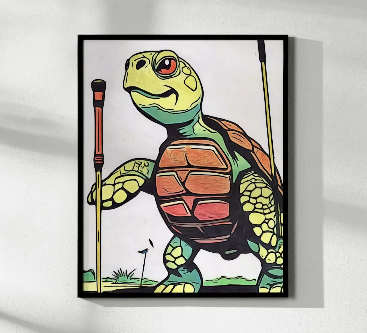 Animale Pop Art, Motiv 18 carta hahnemühle da ZAMART - PopArt