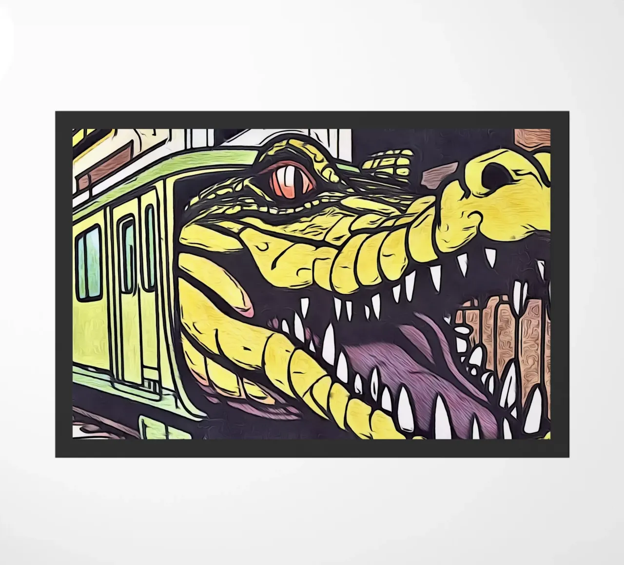 Animale Pop Art #15 zerbino da ZAMART - PopArt