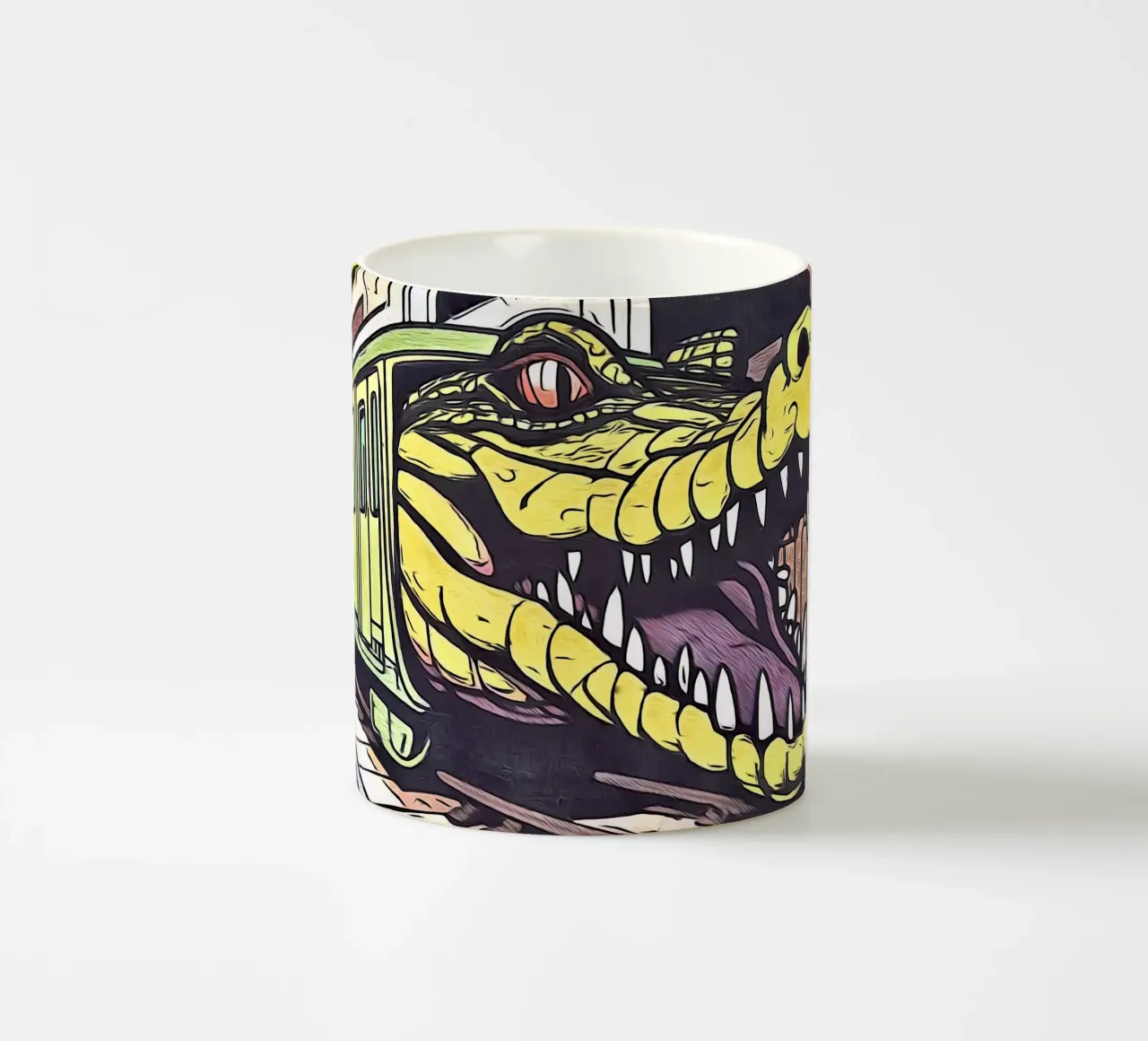 Animale Pop Art #15 tazza in ceramica da ZAMART - PopArt