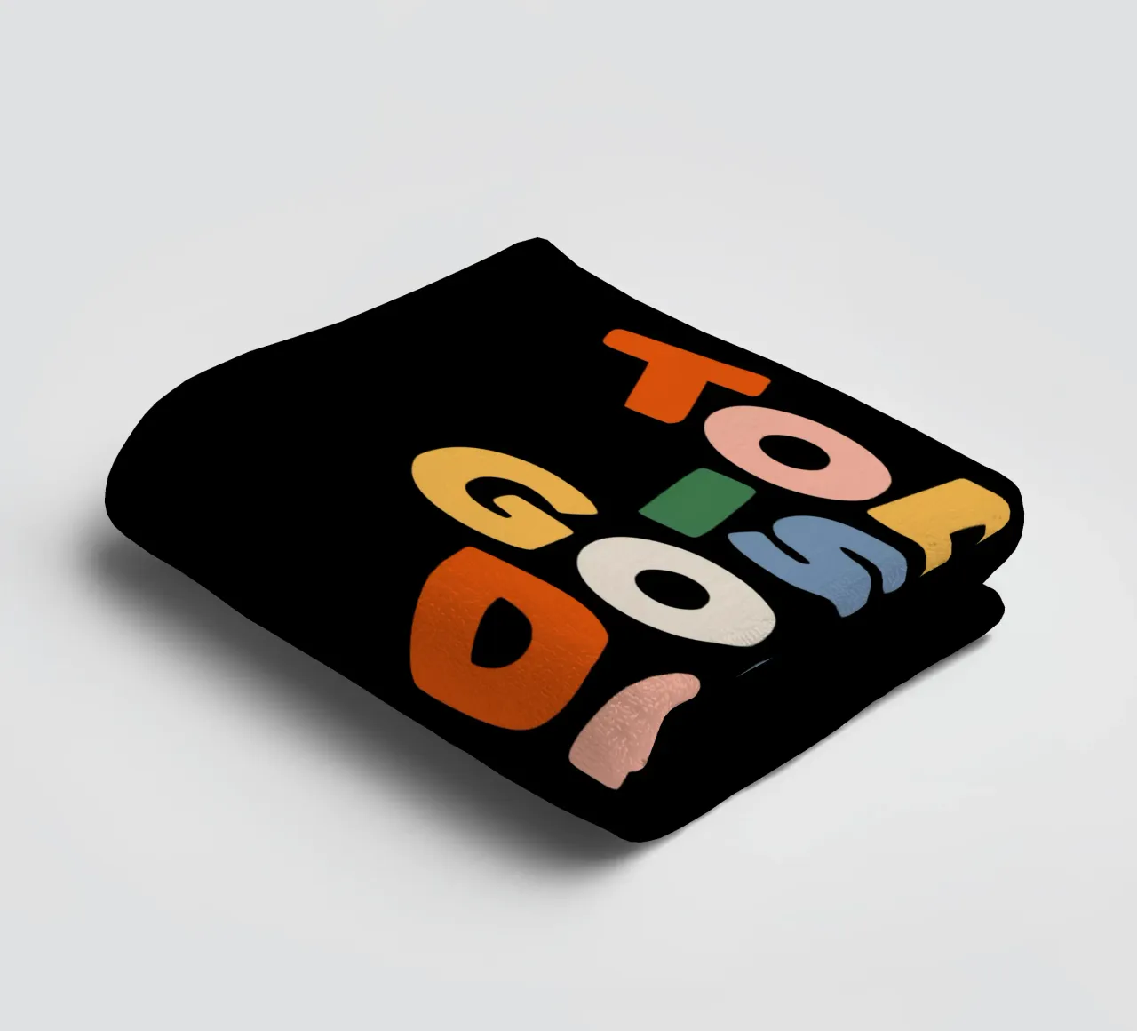 Today is a Good Day Inspirational Typografie Design toalla de baño de THE MOTIVATED TYPE