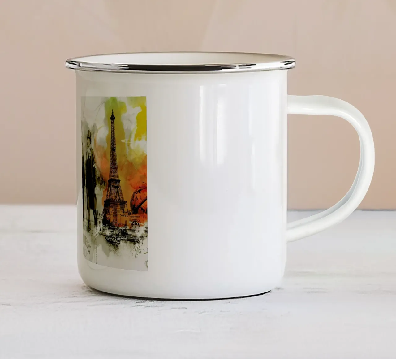 Belle Epoque 3 tazza in smalto da Mr Cup