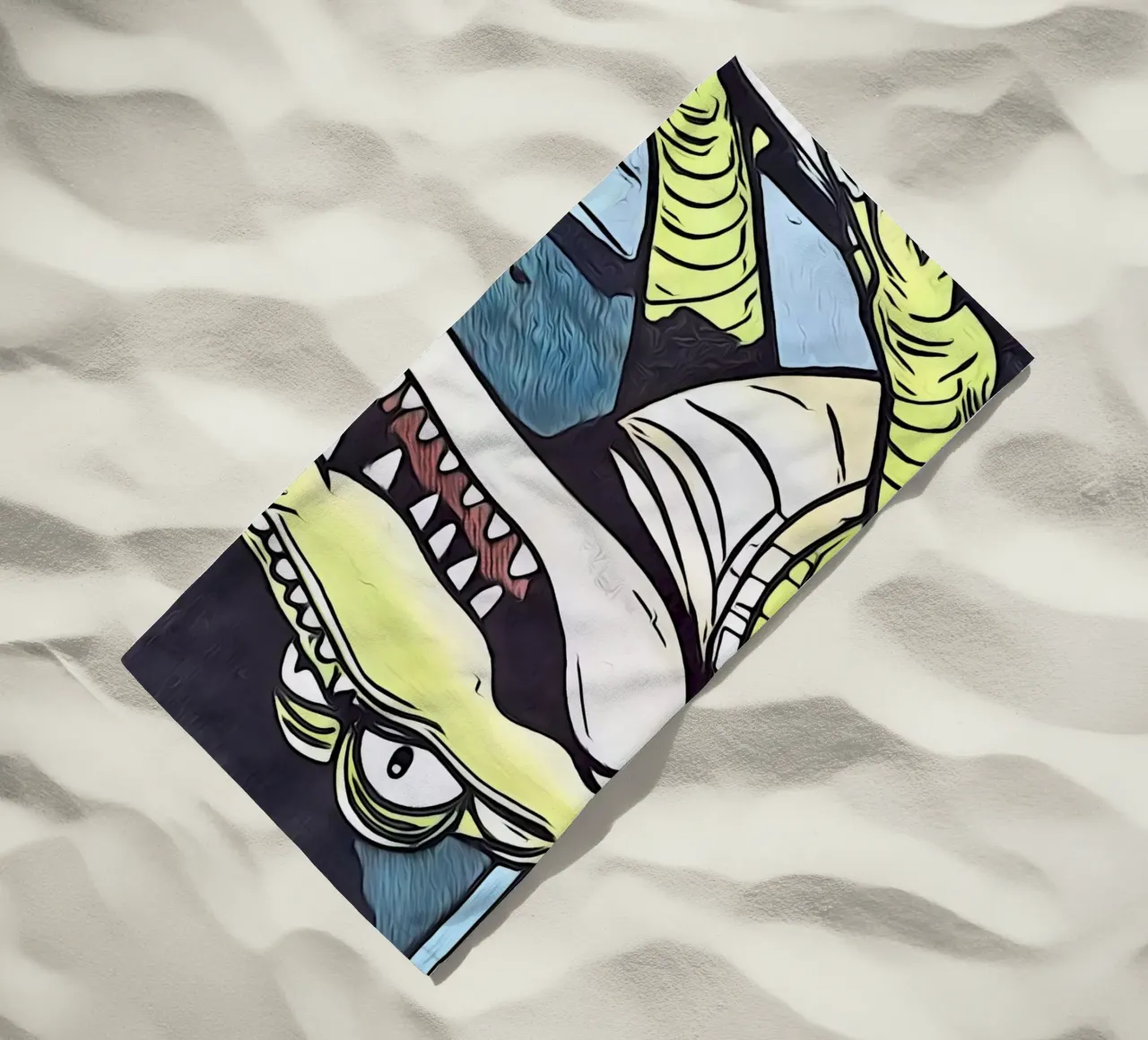 Animale Pop Art #14 telo mare da ZAMART - PopArt