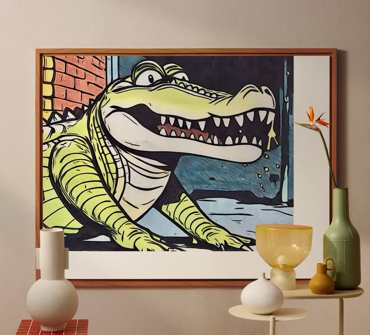 Animale Pop Art #14 alluminio dibond da ZAMART - PopArt