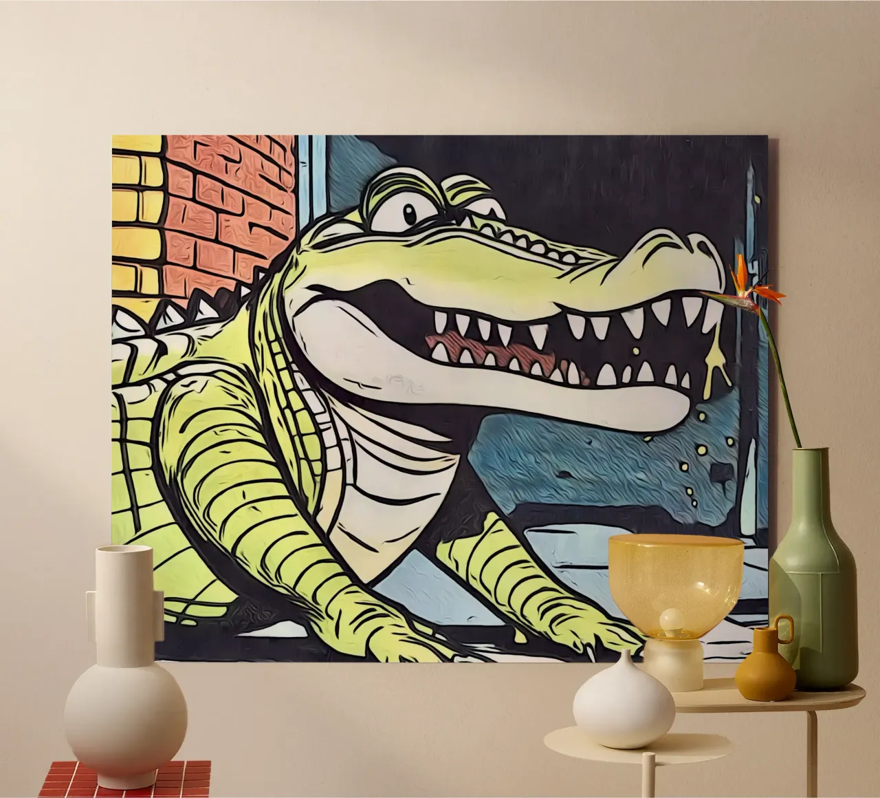 Animale Pop Art #14 alluminio dibond da ZAMART - PopArt