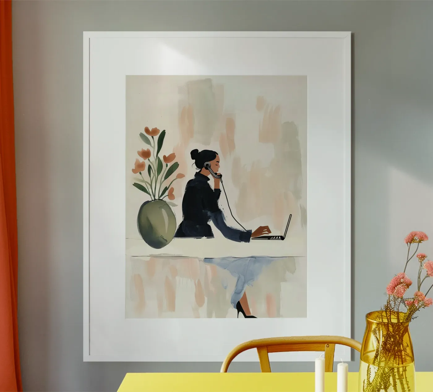 Soft Workday poster da Freya