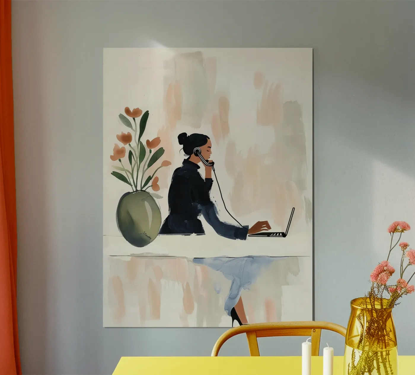 Soft Workday poster da Freya
