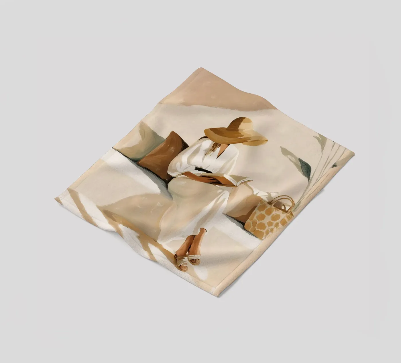 Summer Reading Fleecedecke von Freya