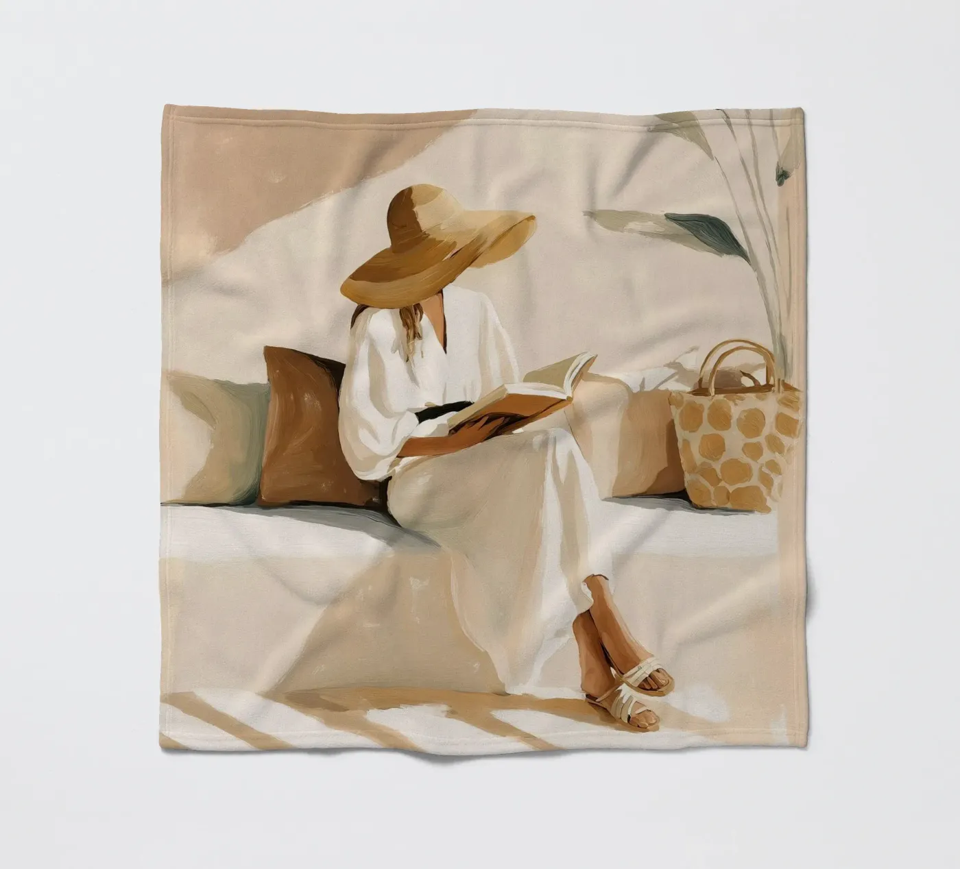 Summer Reading Fleecedecke von Freya