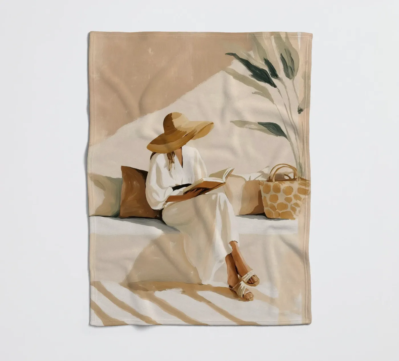 Summer Reading Fleecedecke von Freya