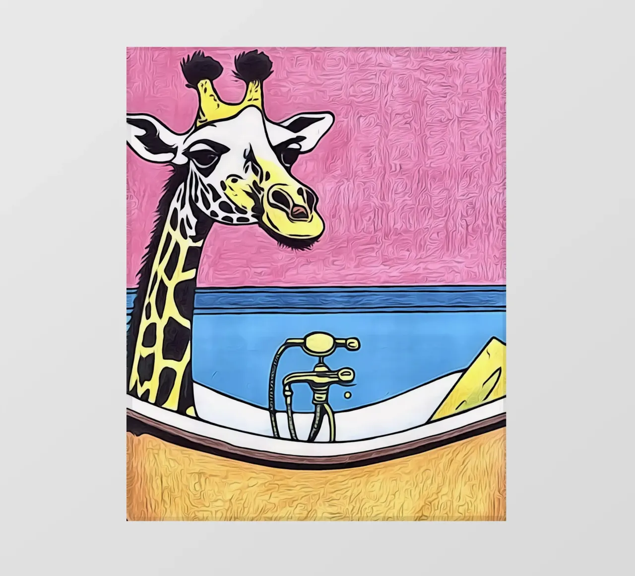 Animale Pop Art #13 pellicola backlit da ZAMART - PopArt