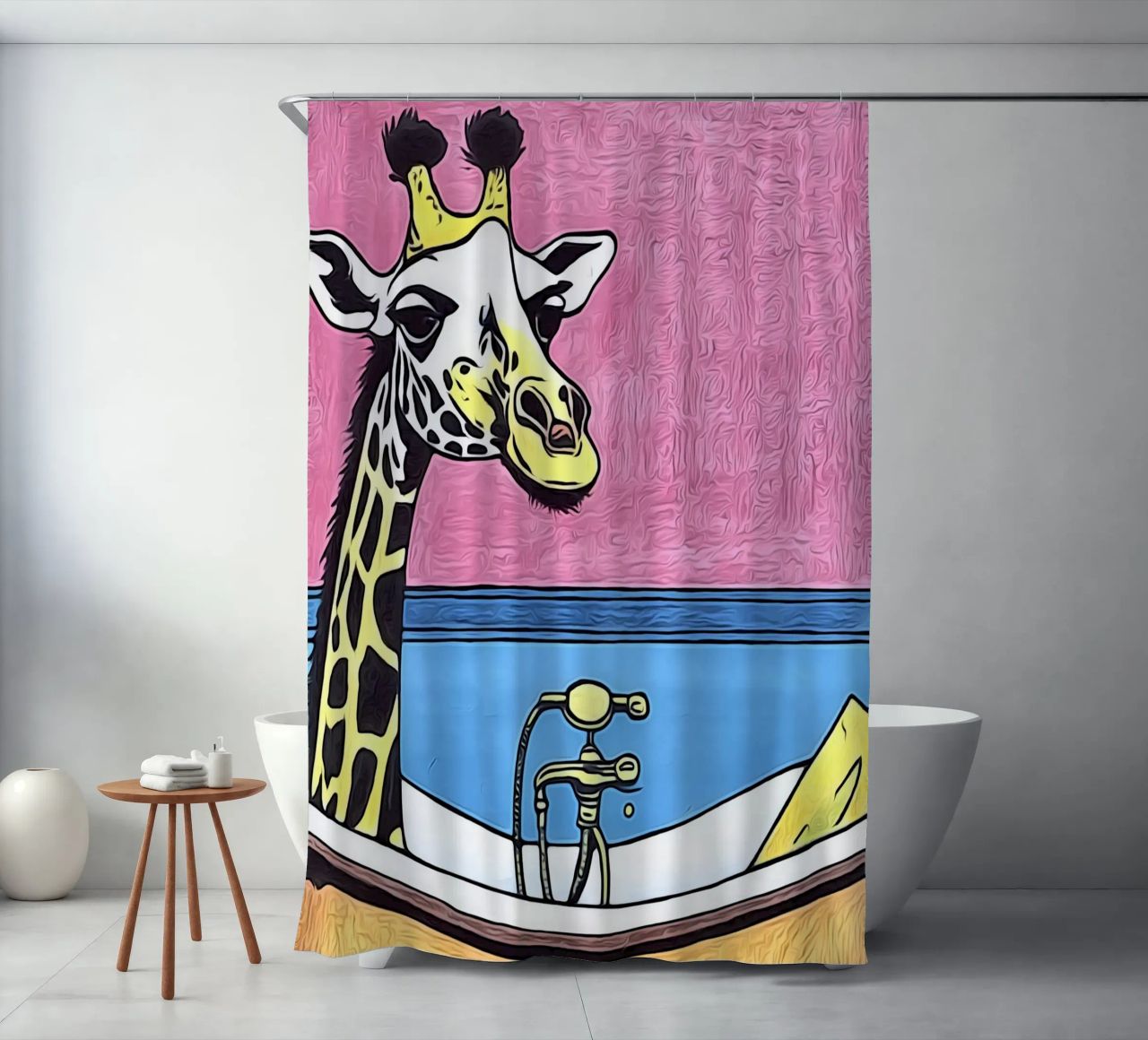Pop Art Tier #13 Duschvorhang von ZAMART - PopArt