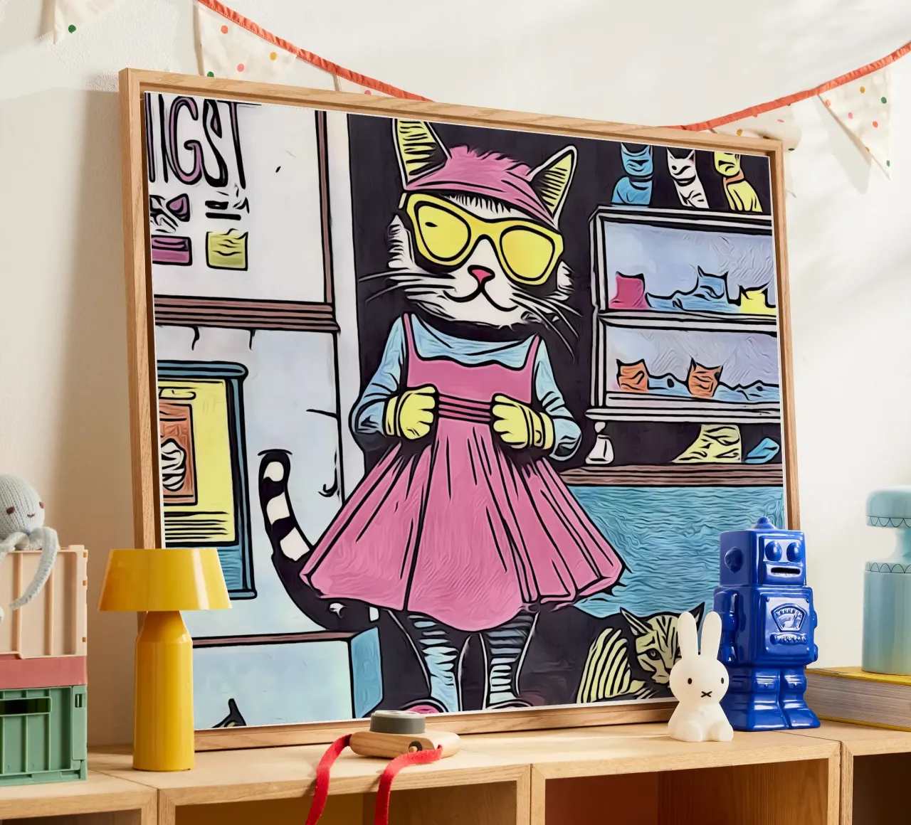 Animale Pop Art #11 plexiglass da ZAMART - PopArt