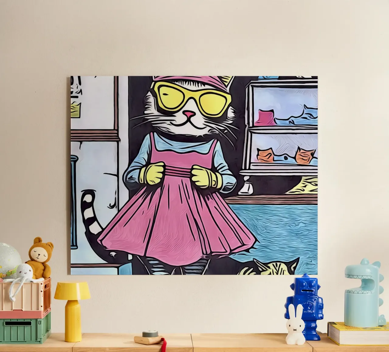 Animale Pop Art #11 plexiglass da ZAMART - PopArt