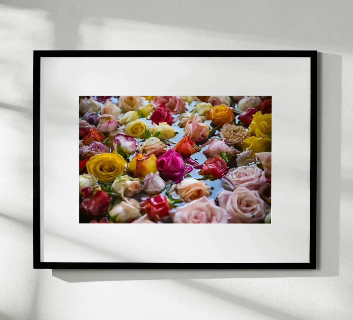 Floating Roses poster by Romy Mueller Waterworld