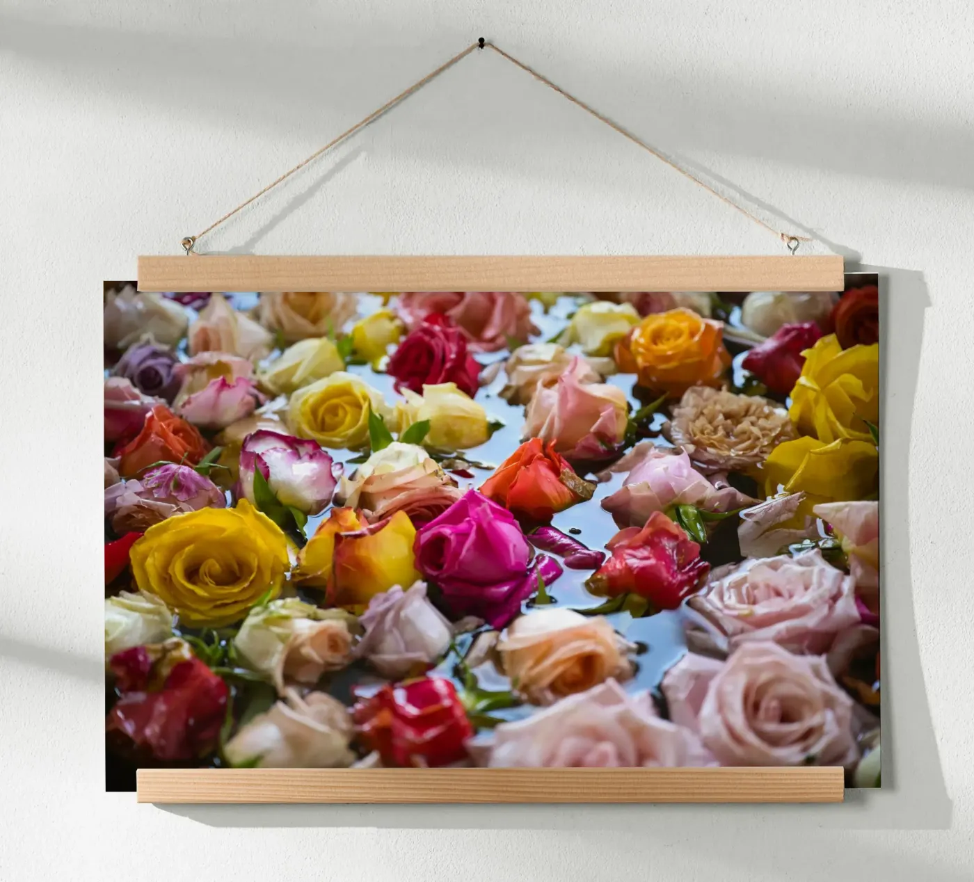 Floating Roses poster by Romy Mueller Waterworld