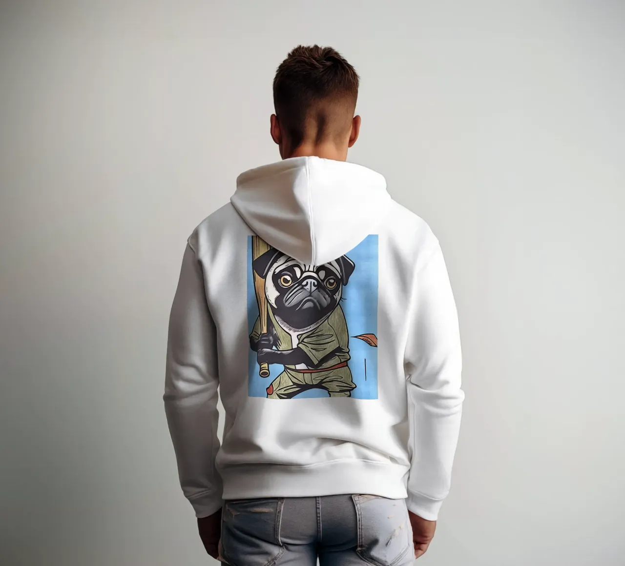 Animale Pop Art #10 felpa con cappuccio da ZAMART - PopArt