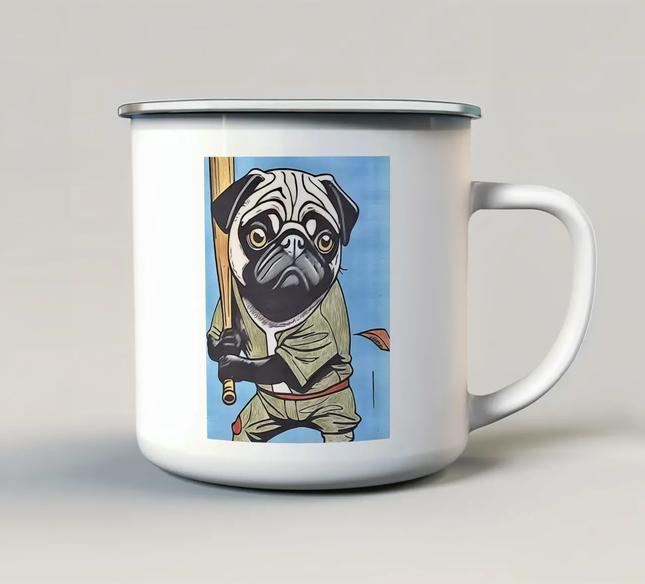 Animale Pop Art #10 tazza in smalto da ZAMART - PopArt