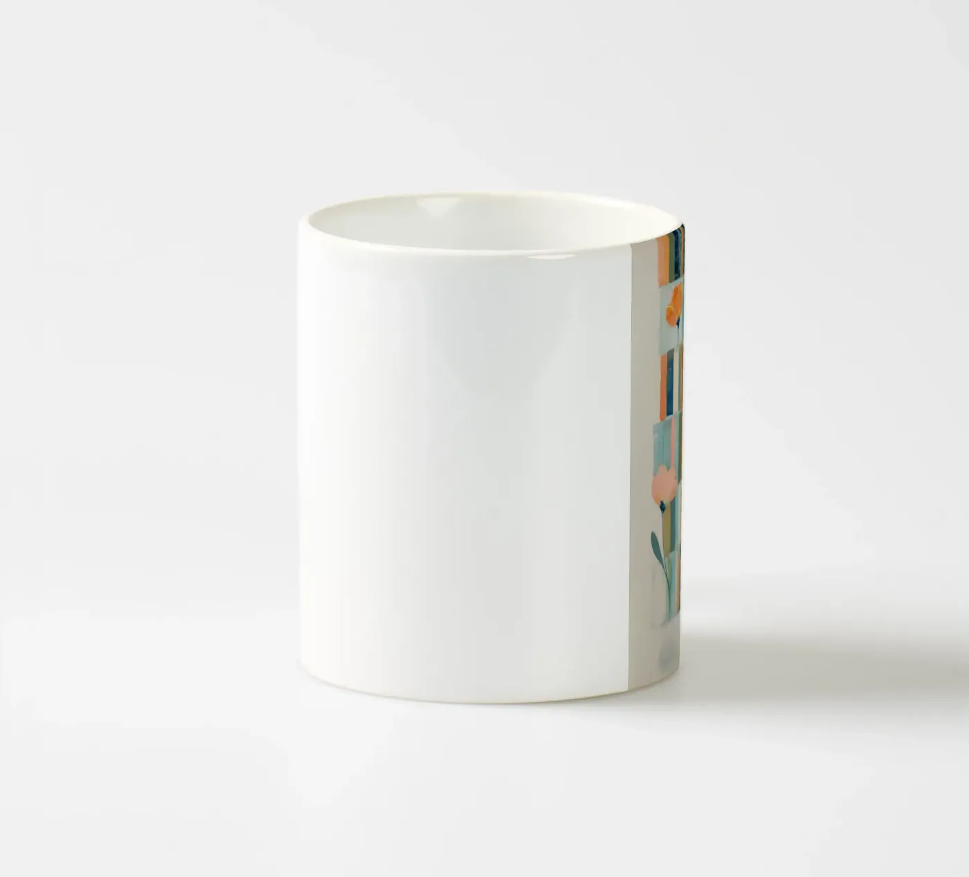 Reader in Bloom ceramic mug by Freya