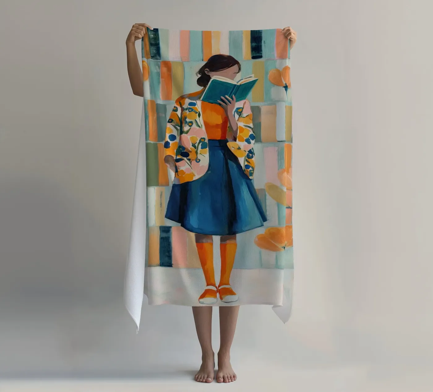 Reader in Bloom telo mare da Freya