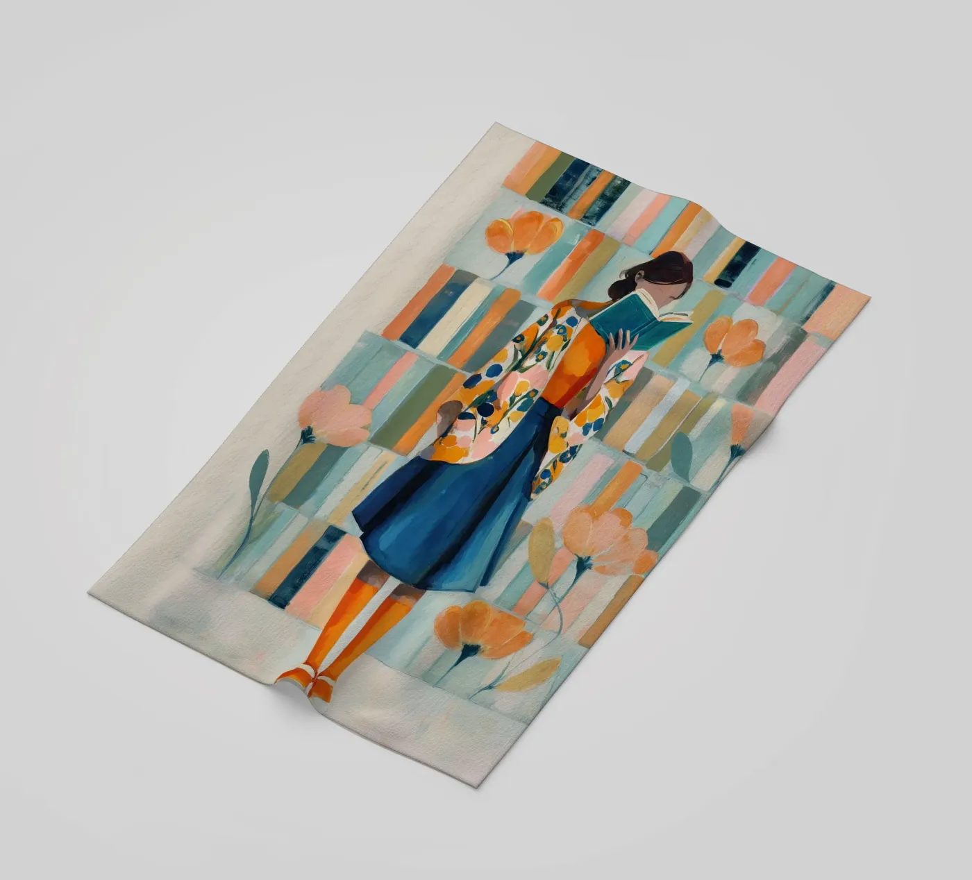 Reader in Bloom telo mare da Freya