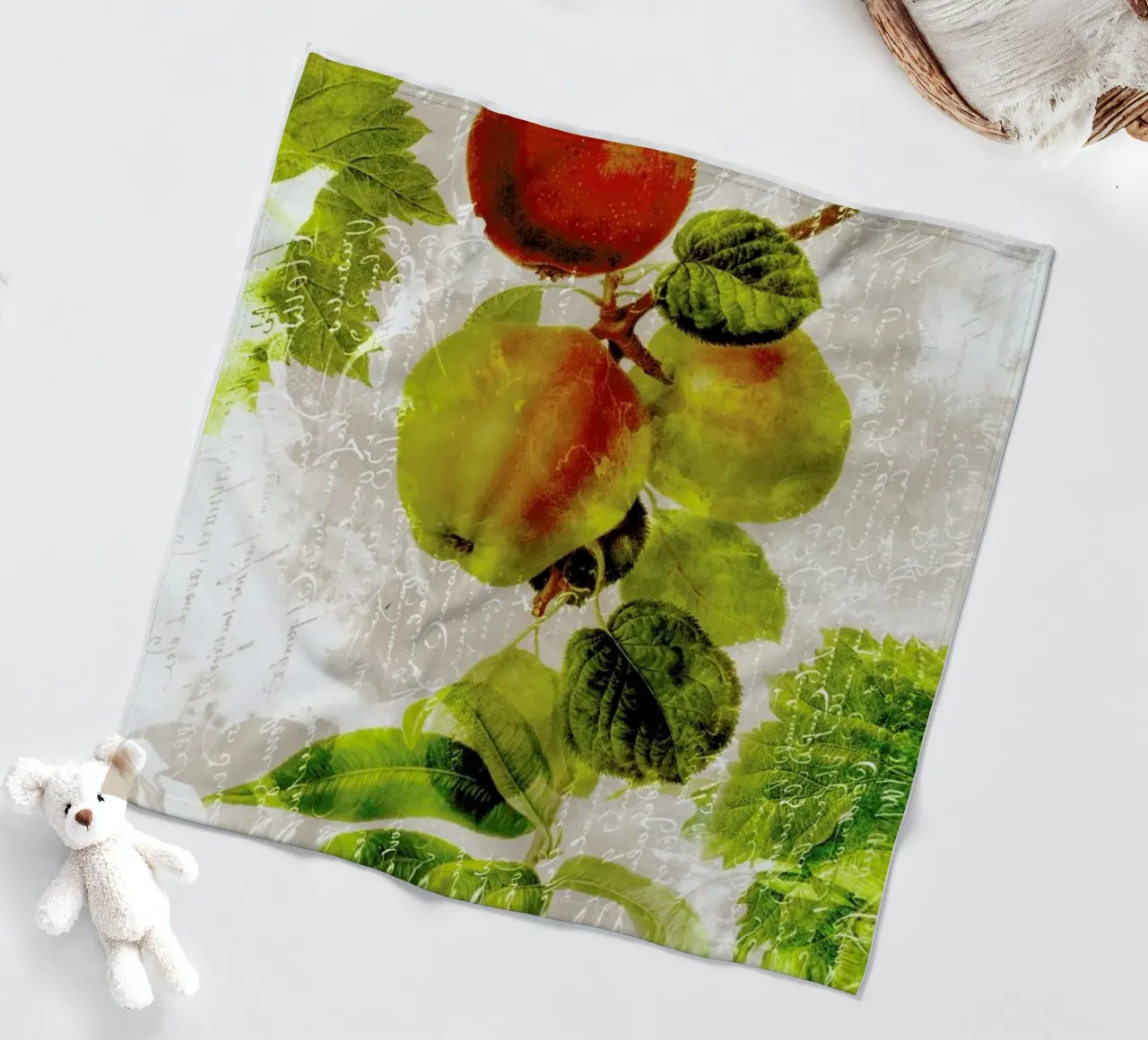 Botanic 3 fleece blanket by Mr Cup