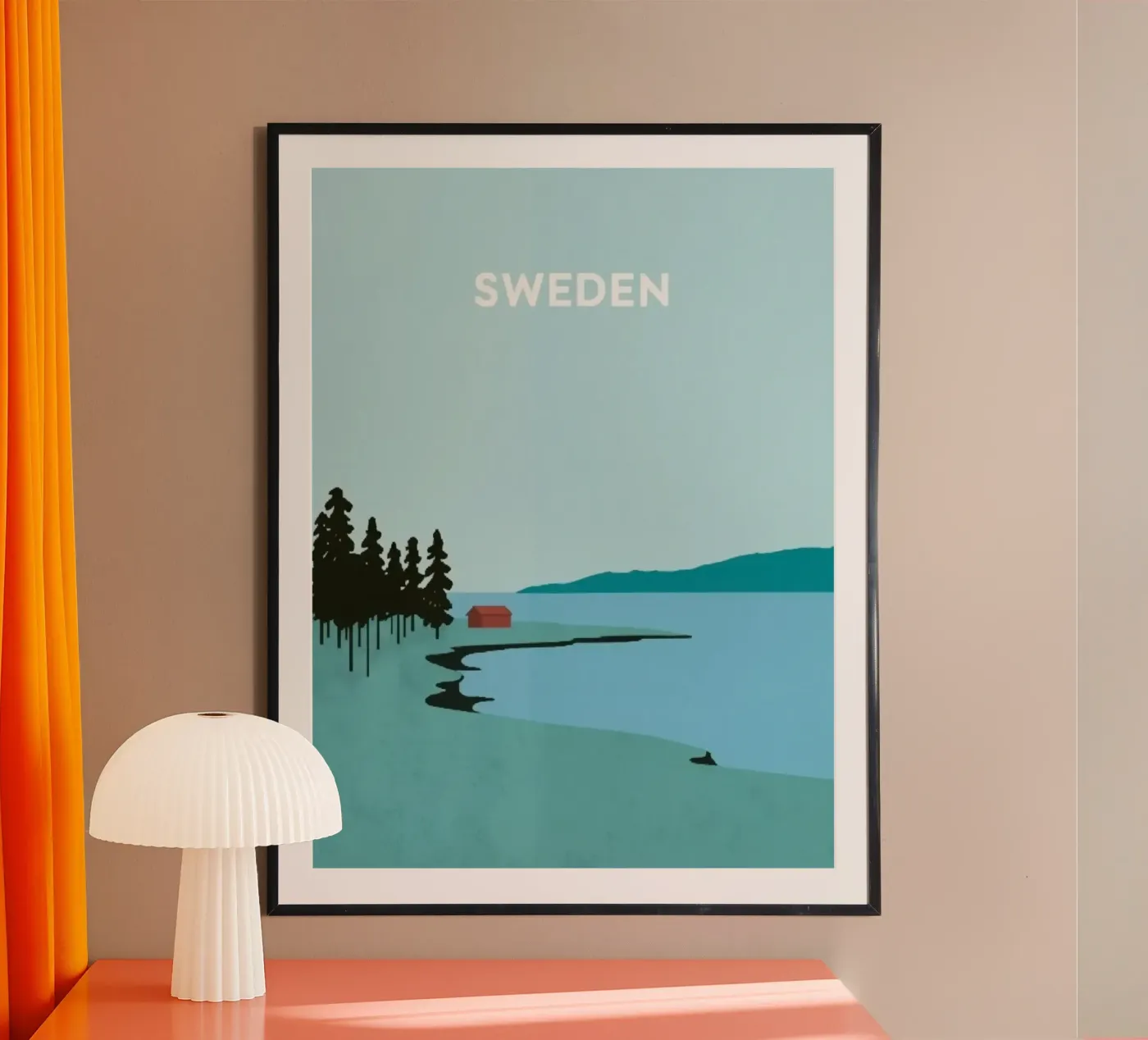 SUÈDE poster de Mayanice