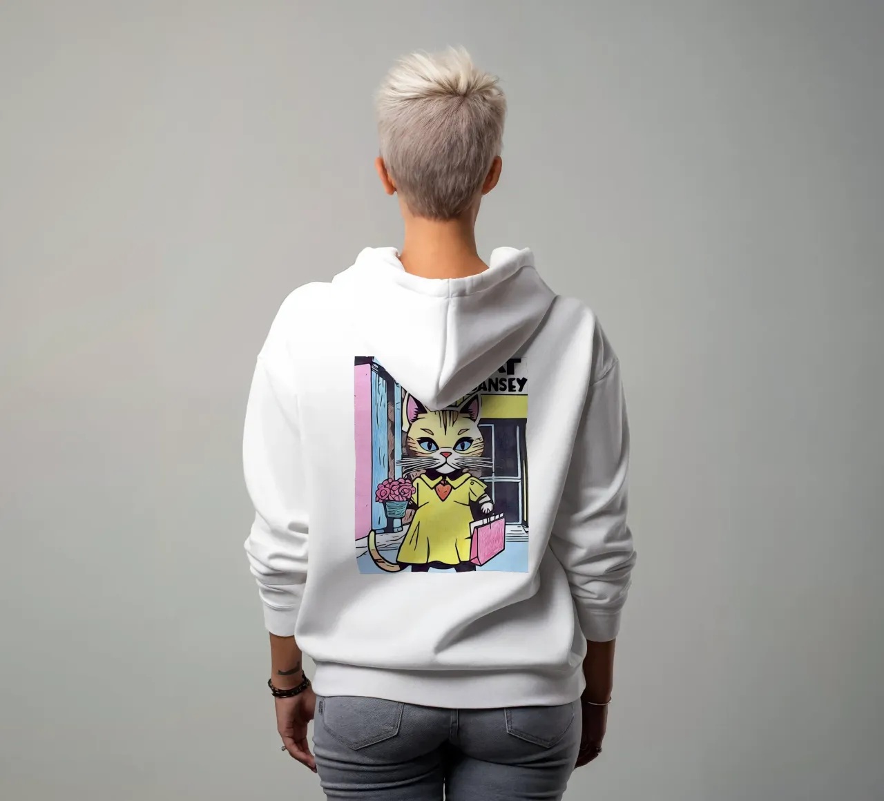 Animale Pop Art #12 felpa con cappuccio da ZAMART - PopArt