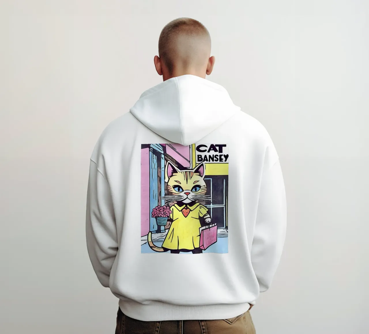 Animale Pop Art #12 felpa con cappuccio da ZAMART - PopArt