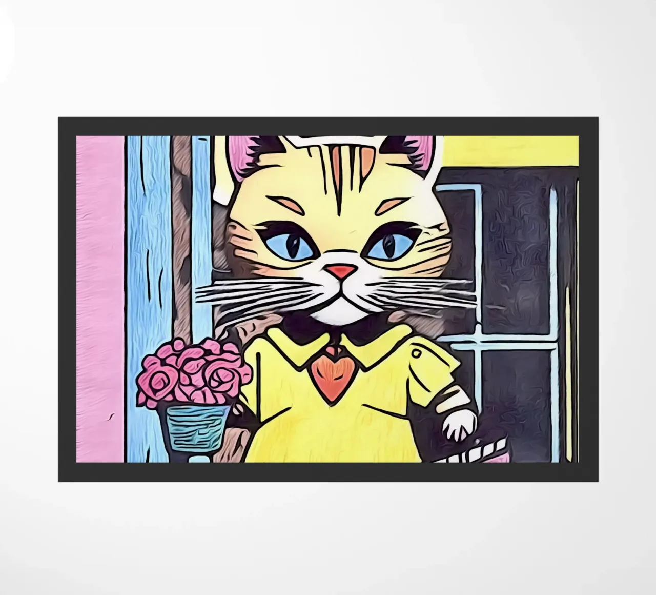 Animale Pop Art #12 zerbino da ZAMART - PopArt