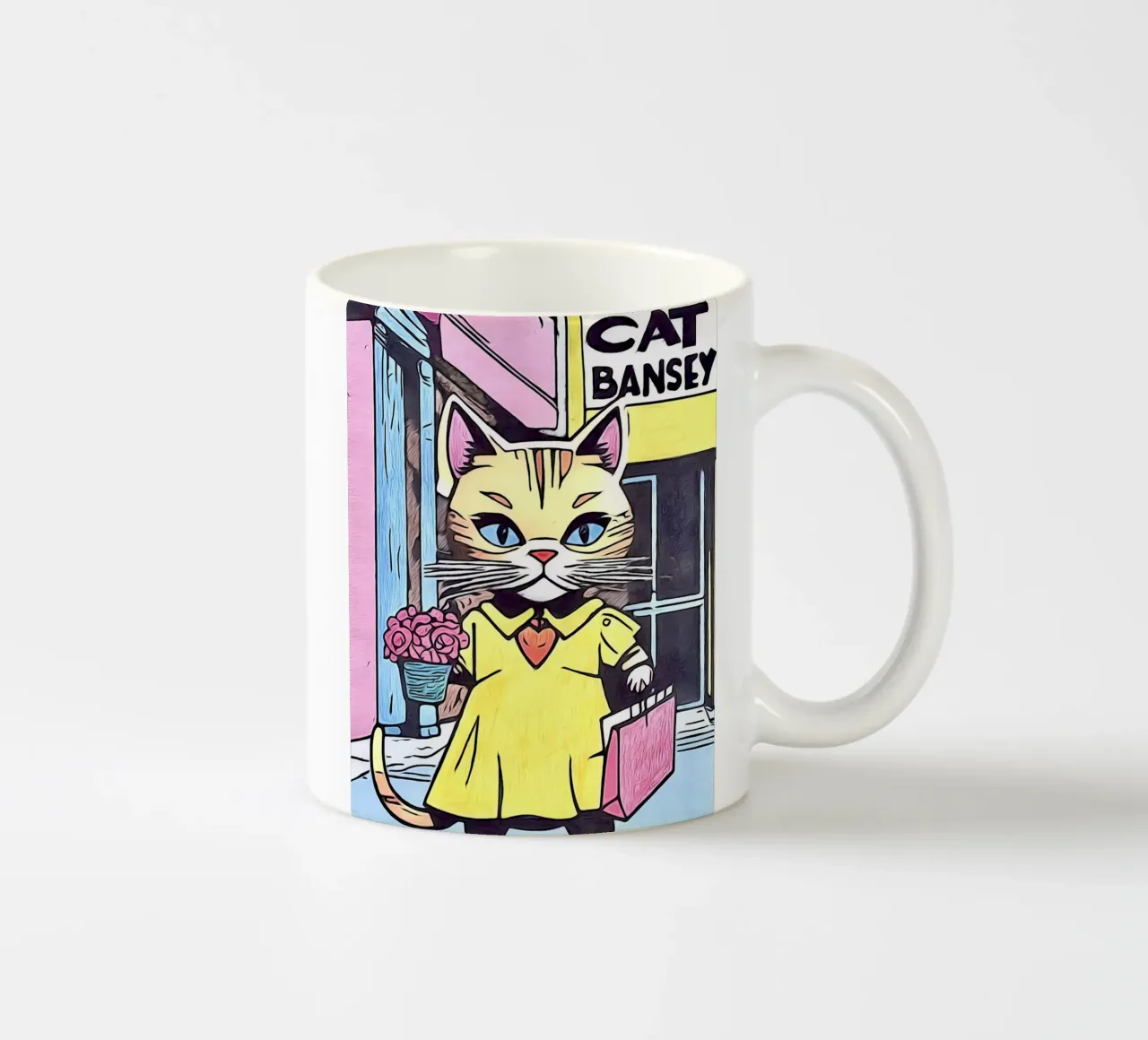 Animale Pop Art #12 tazza in ceramica da ZAMART - PopArt