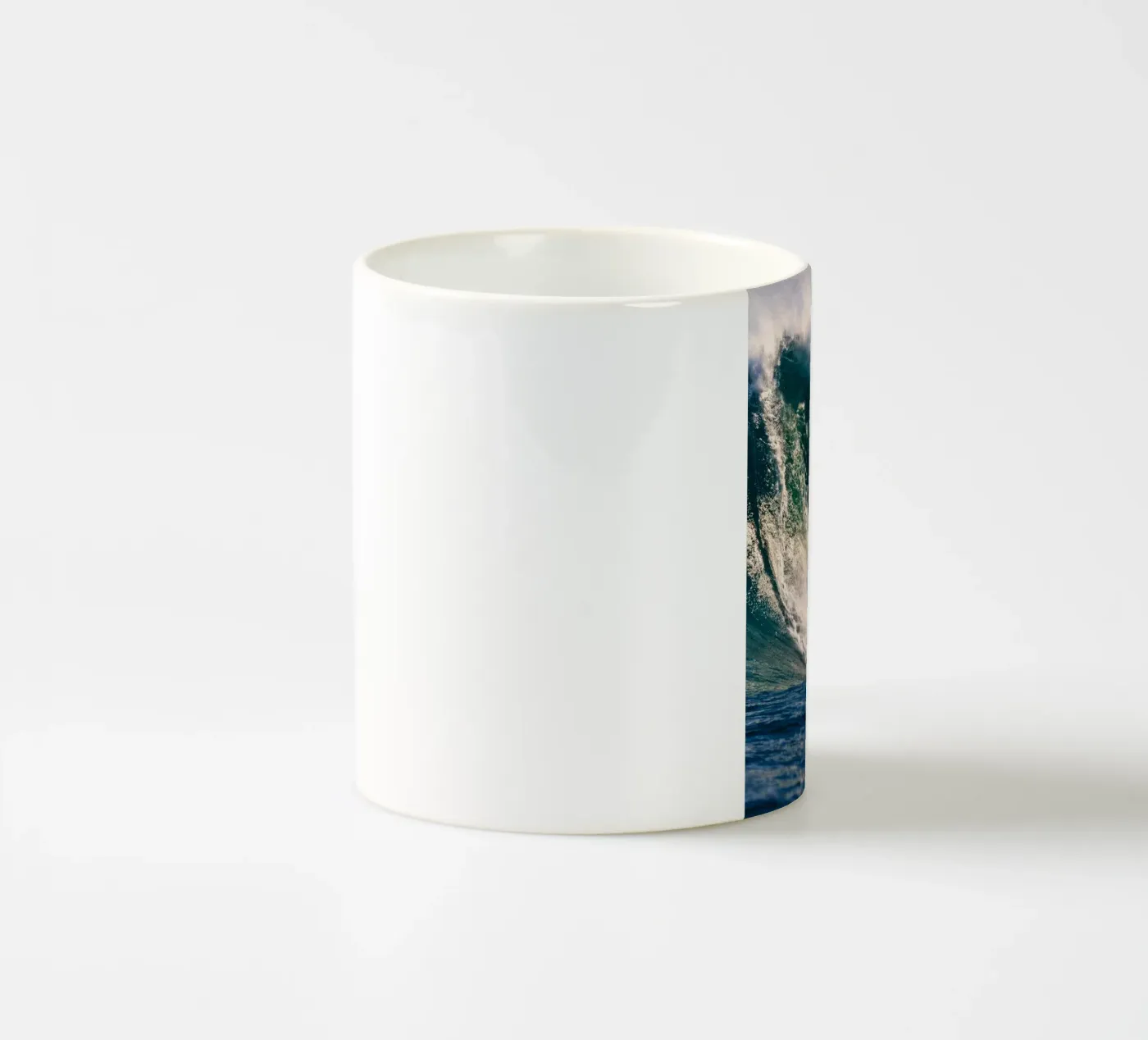 surfer ceramic mug by PitaraS