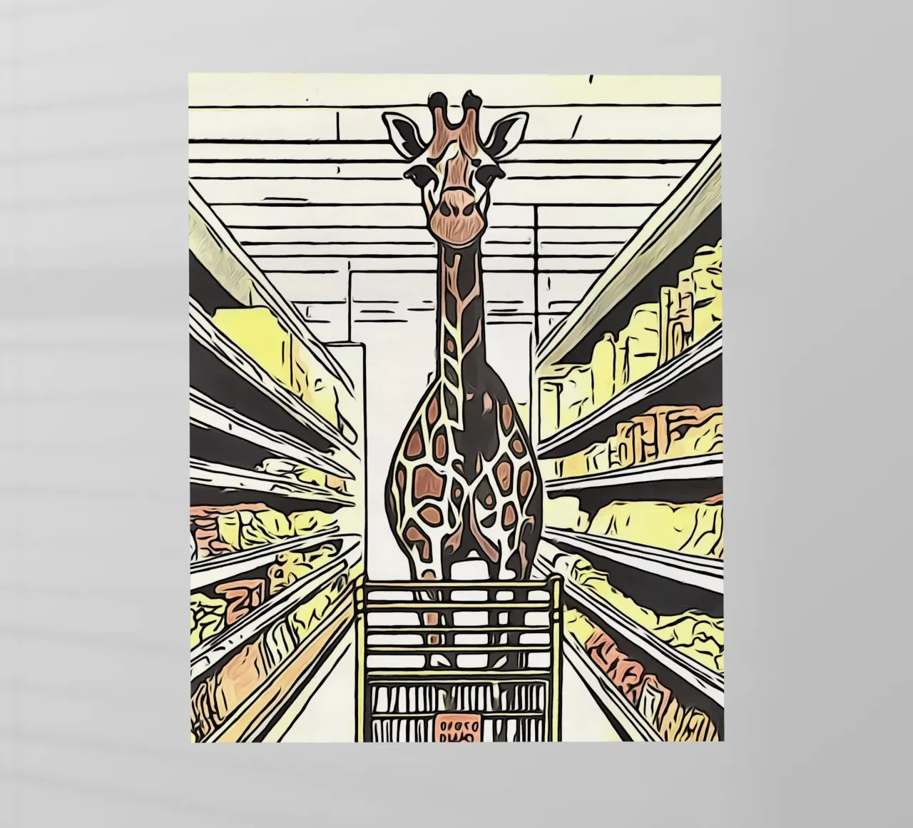 Animali Pop Art #4 pellicola backlit da ZAMART - PopArt
