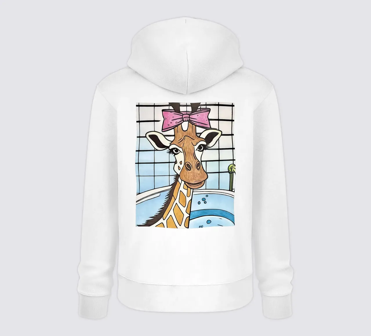 Animale Pop Art #5 felpa con cappuccio da ZAMART - PopArt