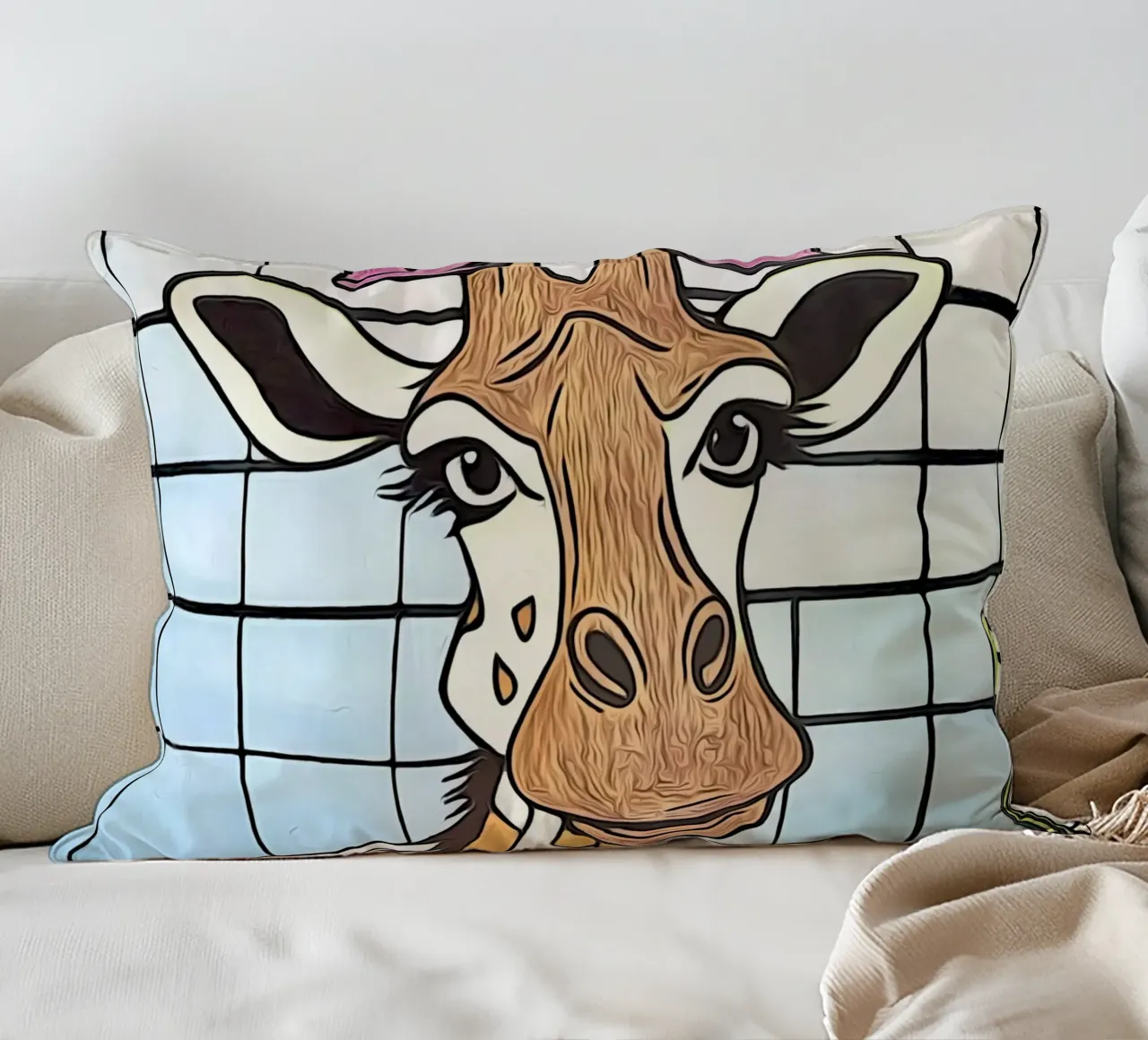 Animale Pop Art #5 cuscino da ZAMART - PopArt