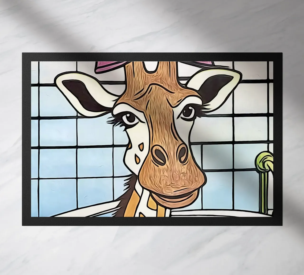 Animale Pop Art #5 zerbino da ZAMART - PopArt