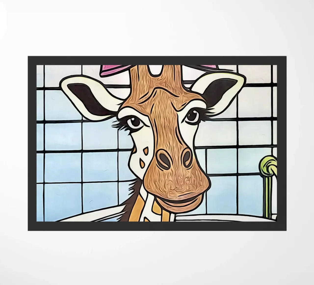 Animale Pop Art #5 zerbino da ZAMART - PopArt