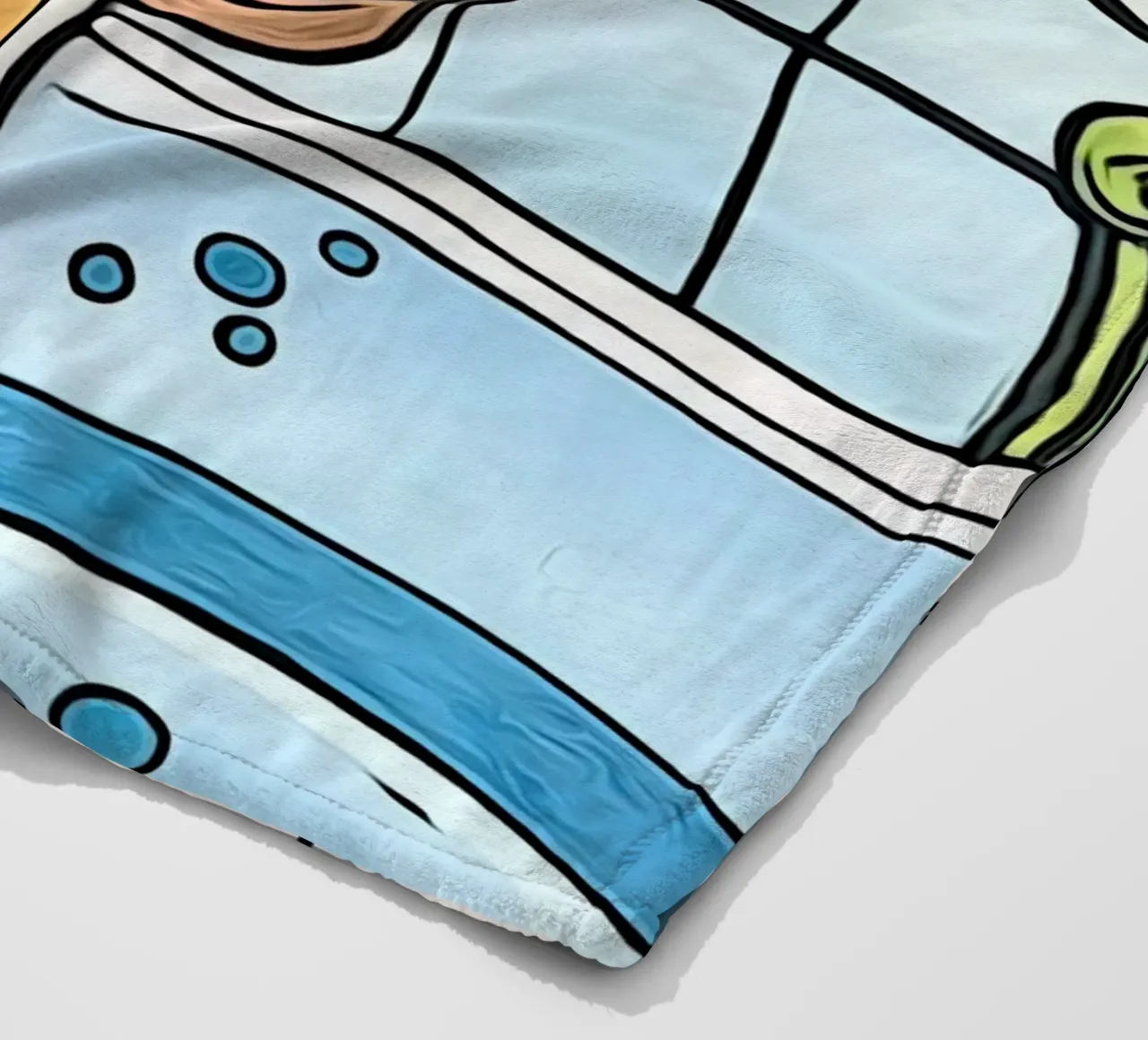 Animale Pop Art #5 coperta in pile da ZAMART - PopArt
