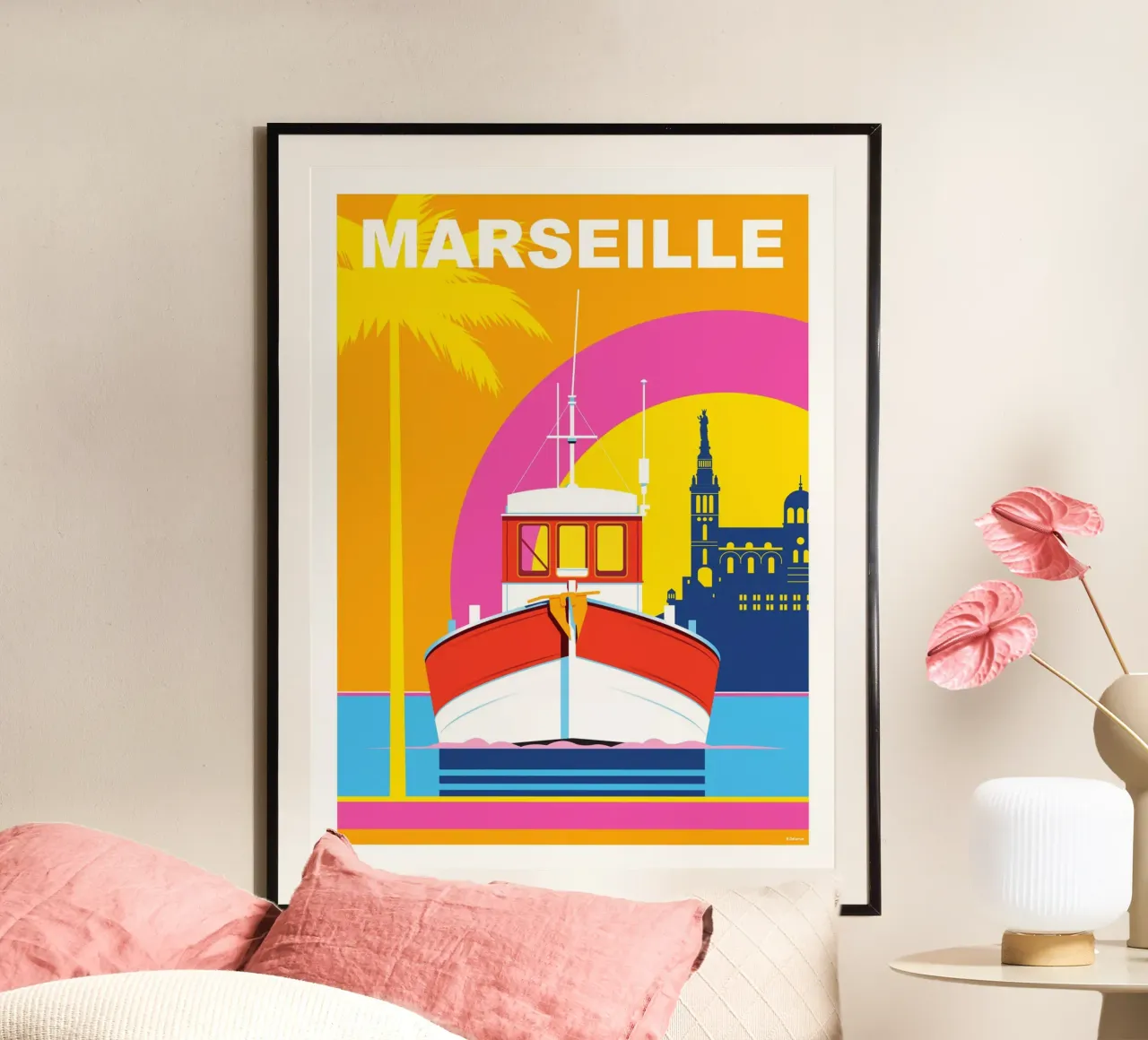 Marsiglia carta hahnemühle da Raphaël Delerue