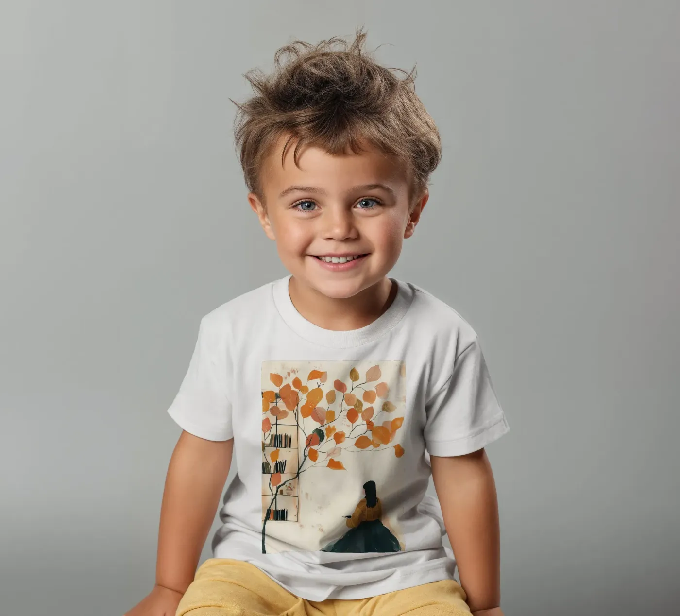 Autumn Reader t-shirt bambini da Freya