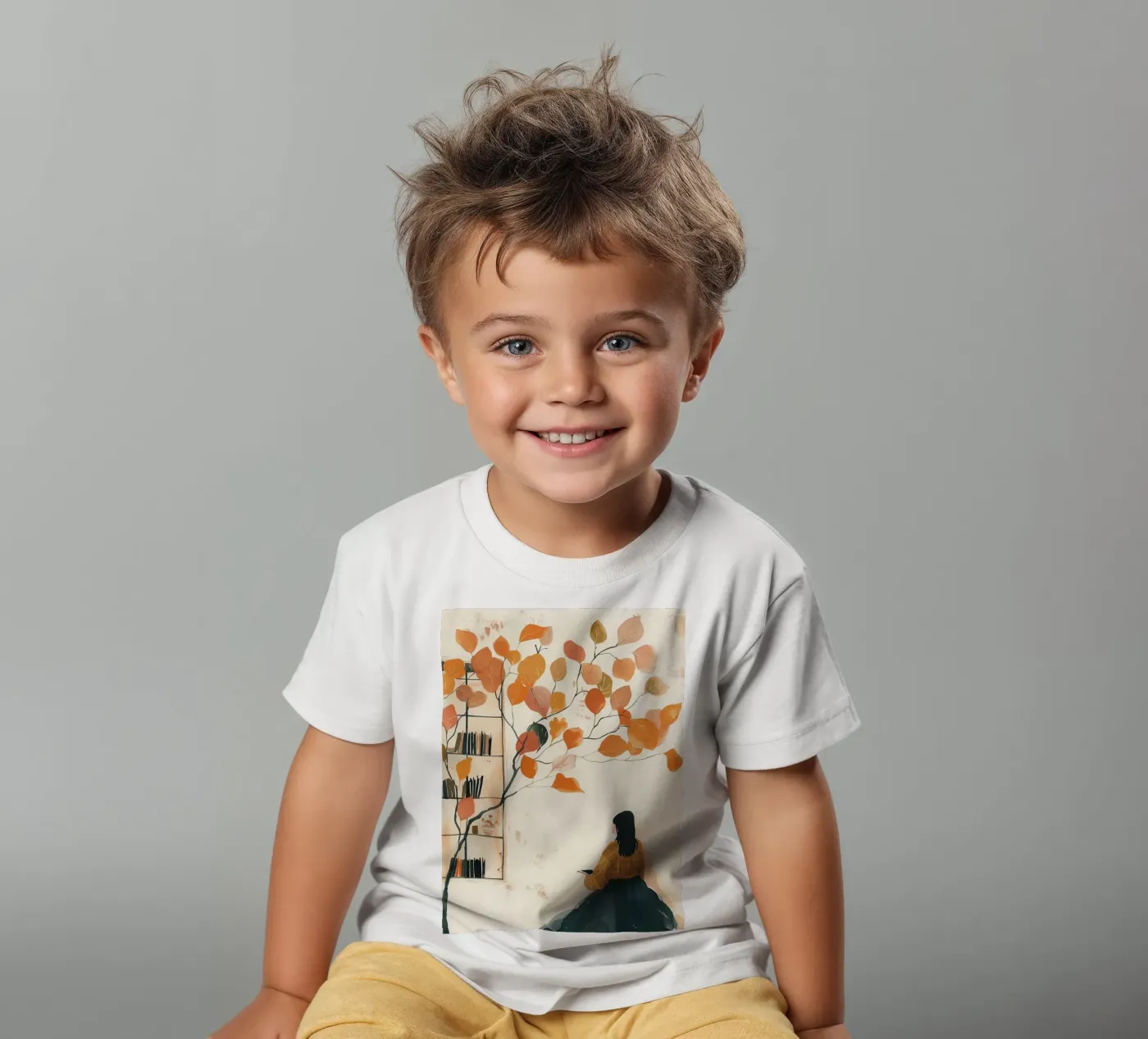 Autumn Reader t-shirt bambini da Freya