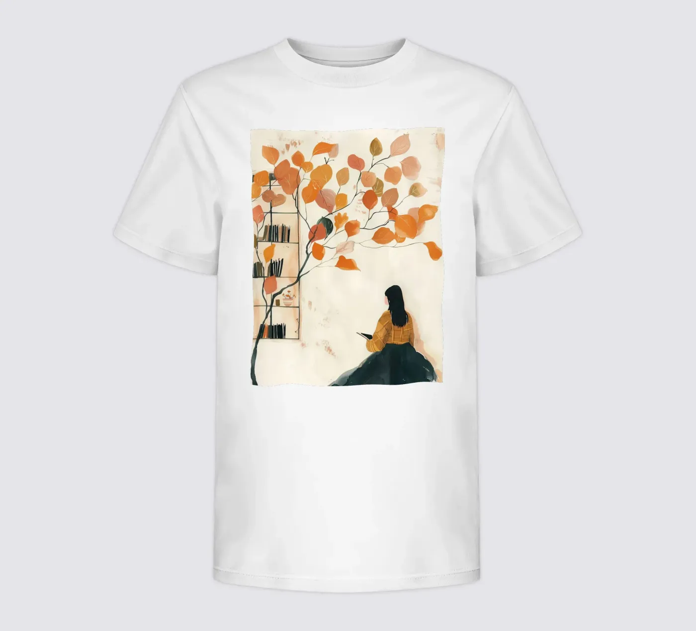Autumn Reader t-shirt bambini da Freya