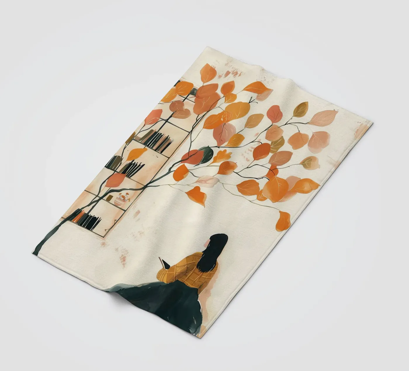 Autumn Reader fleecedeken van Freya