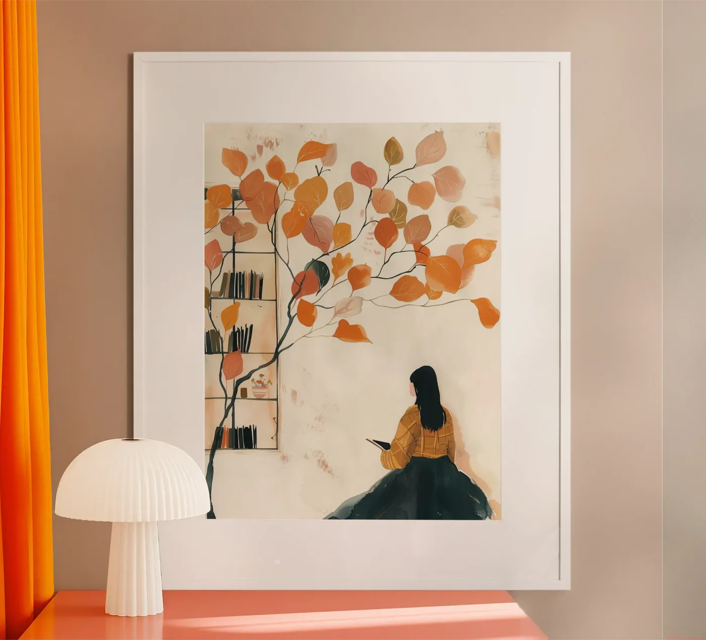 Autumn Reader poster da Freya