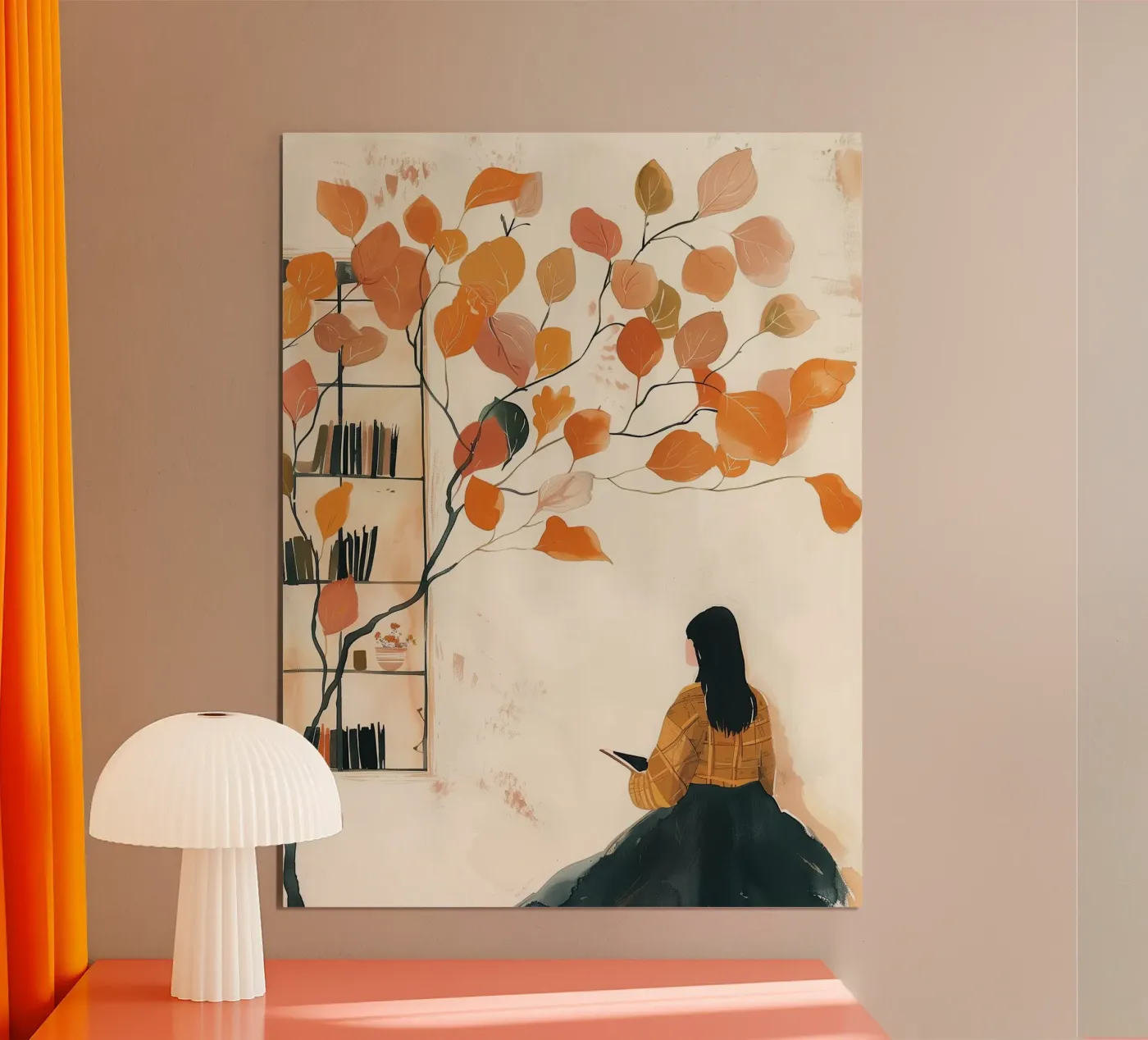 Autumn Reader poster da Freya