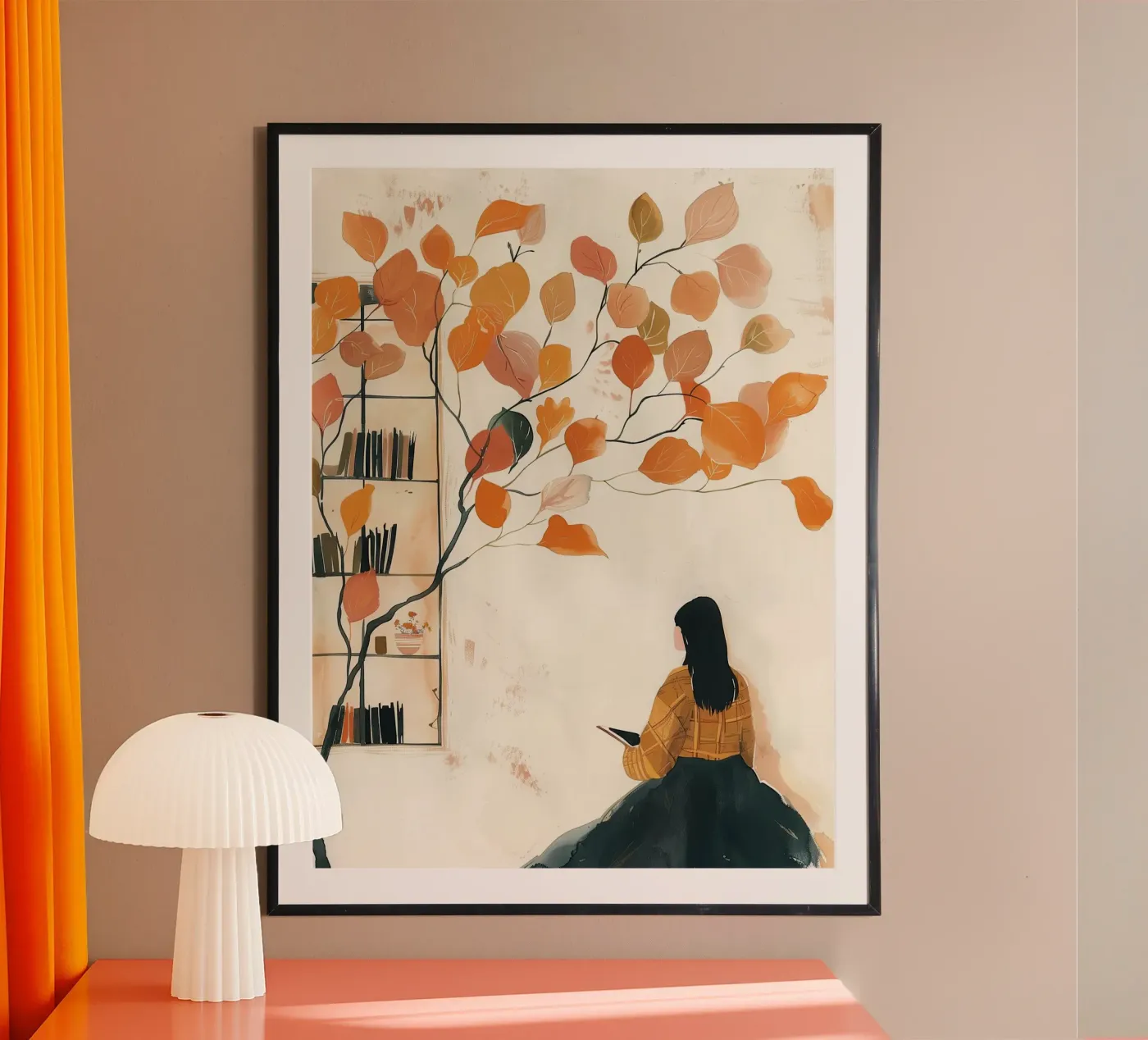 Autumn Reader poster da Freya