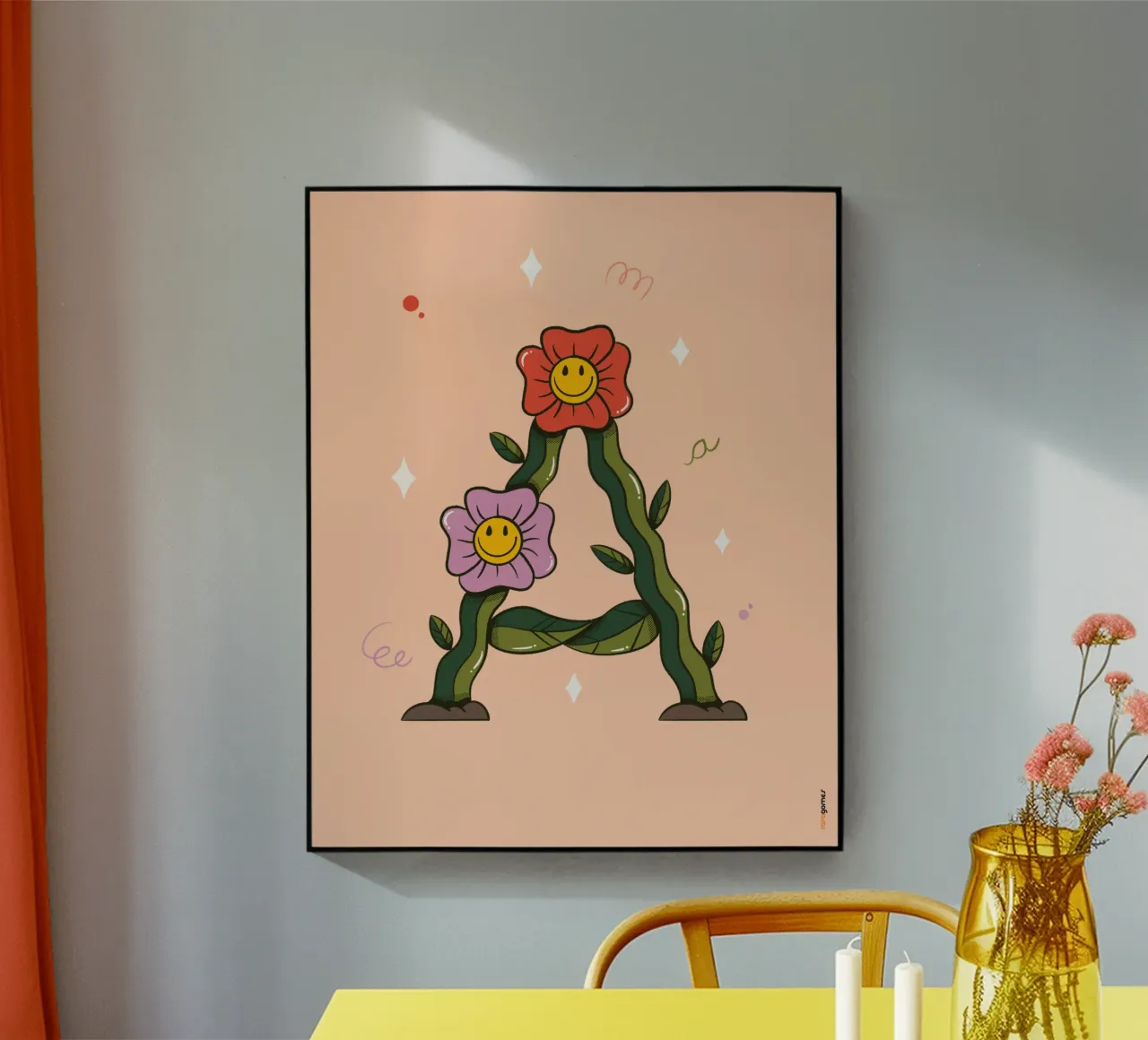 Fiore A plexiglass da Rafa Gomes