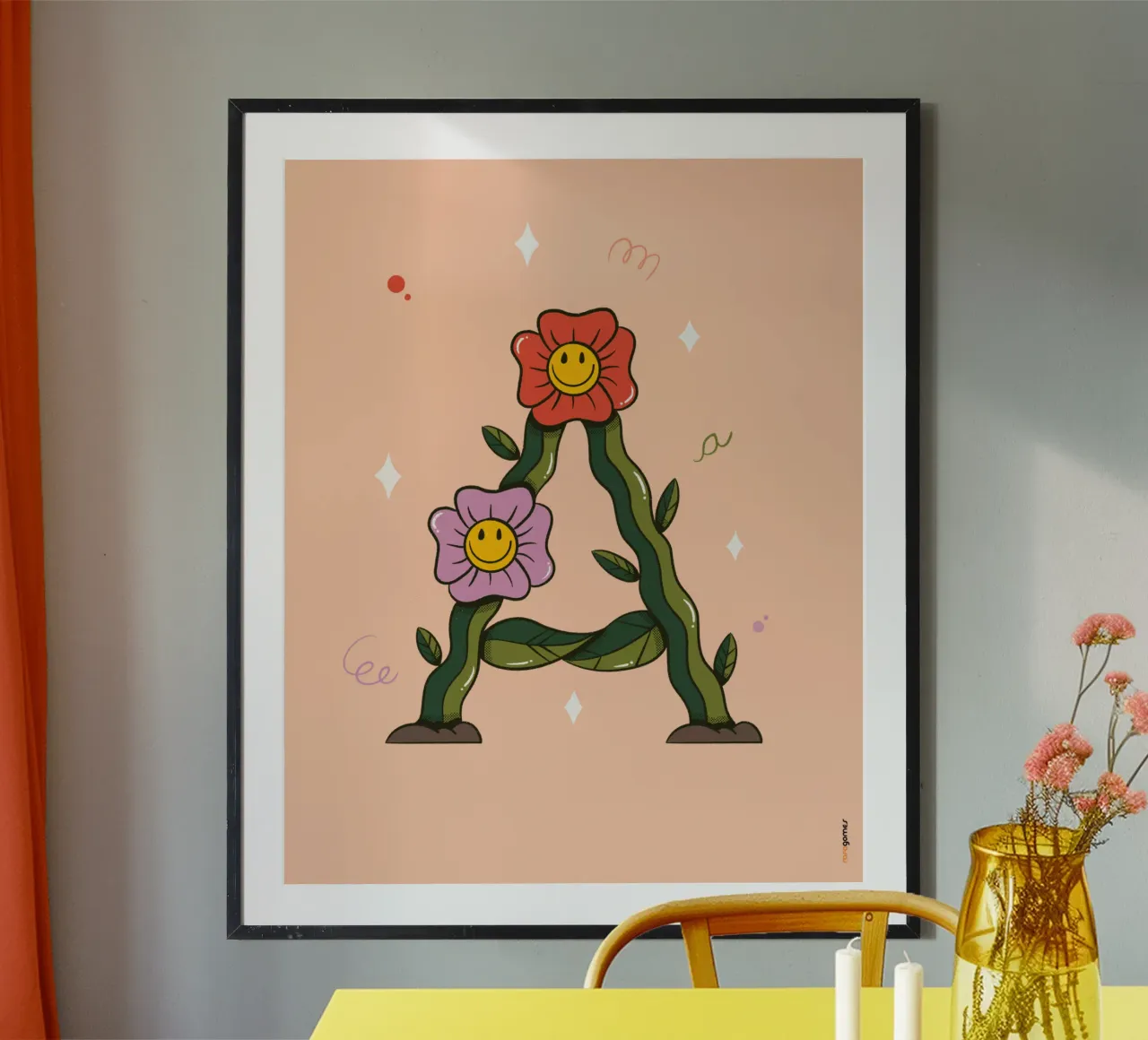 Bloem A hahnemühle van Rafa Gomes