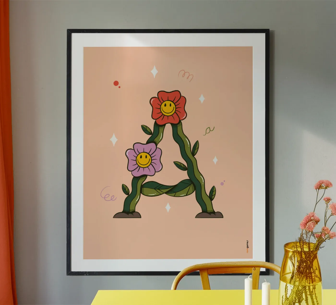 Flower A poster da Rafa Gomes