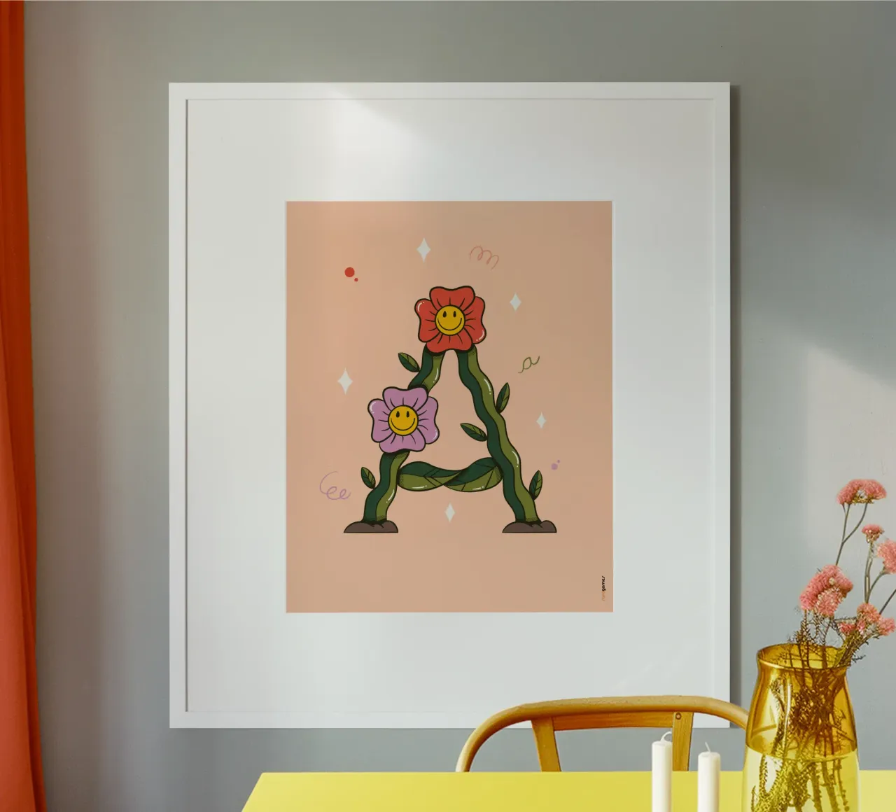 Bloem A hahnemühle van Rafa Gomes
