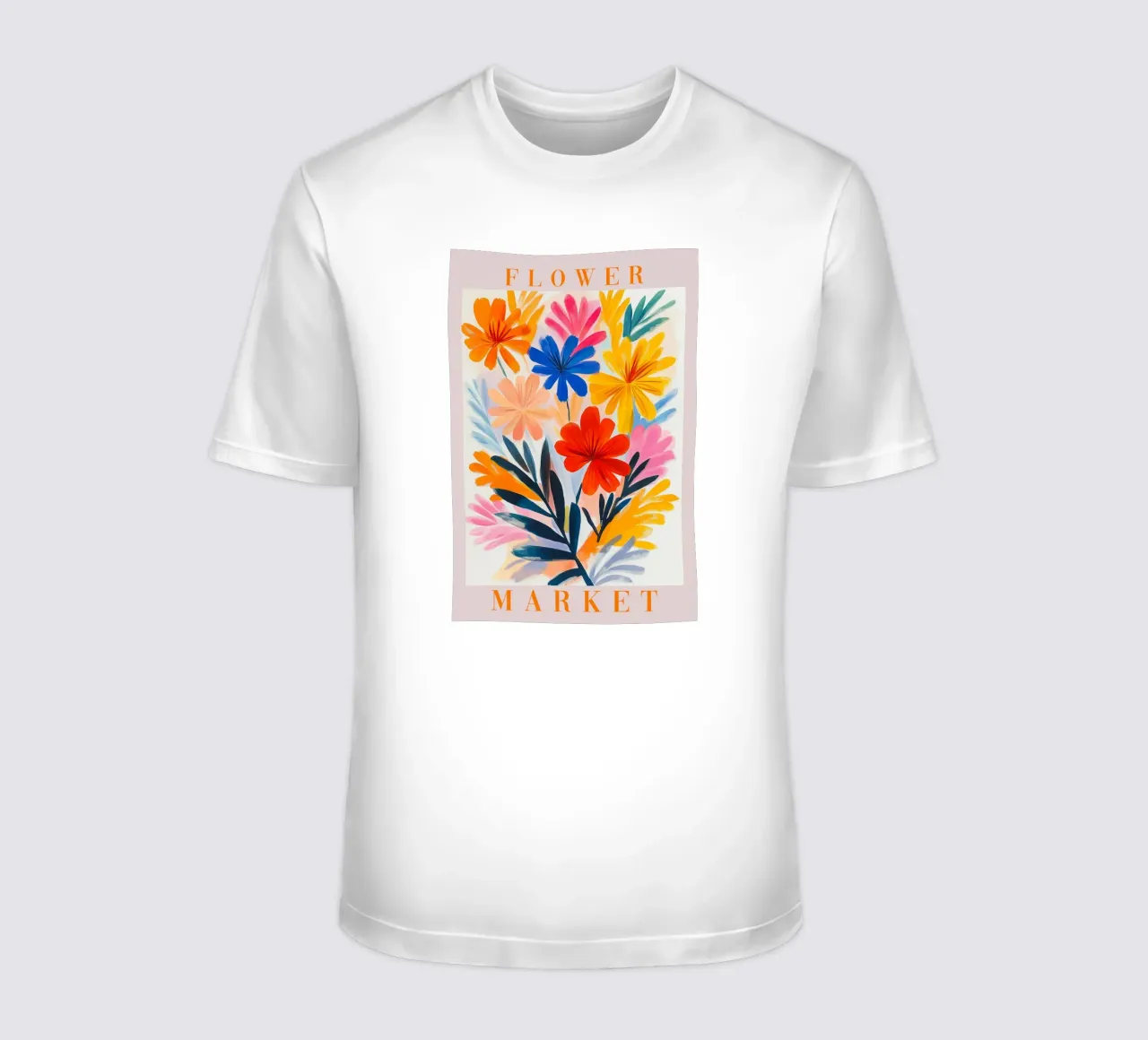 Spring magic Flower Market t-shirt by Carinaprint
